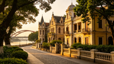 Shamian Island - Colonial architecture in Guangzhou